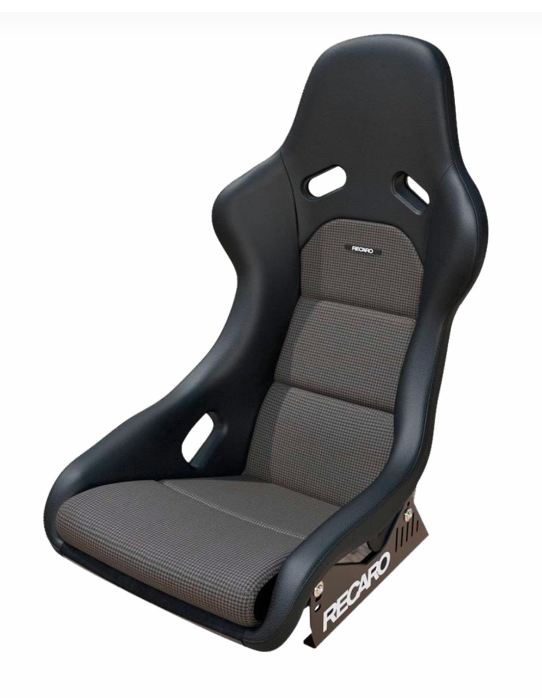 RECARO POLE POSITION CLASSIC LI/RE Leder/Stoff Hahnentritt grau BMW E30 Edition