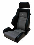 RECARO CLASSIC LS LI/RE Leder / Stoff Hahnentritt grau BMW E30 Edition