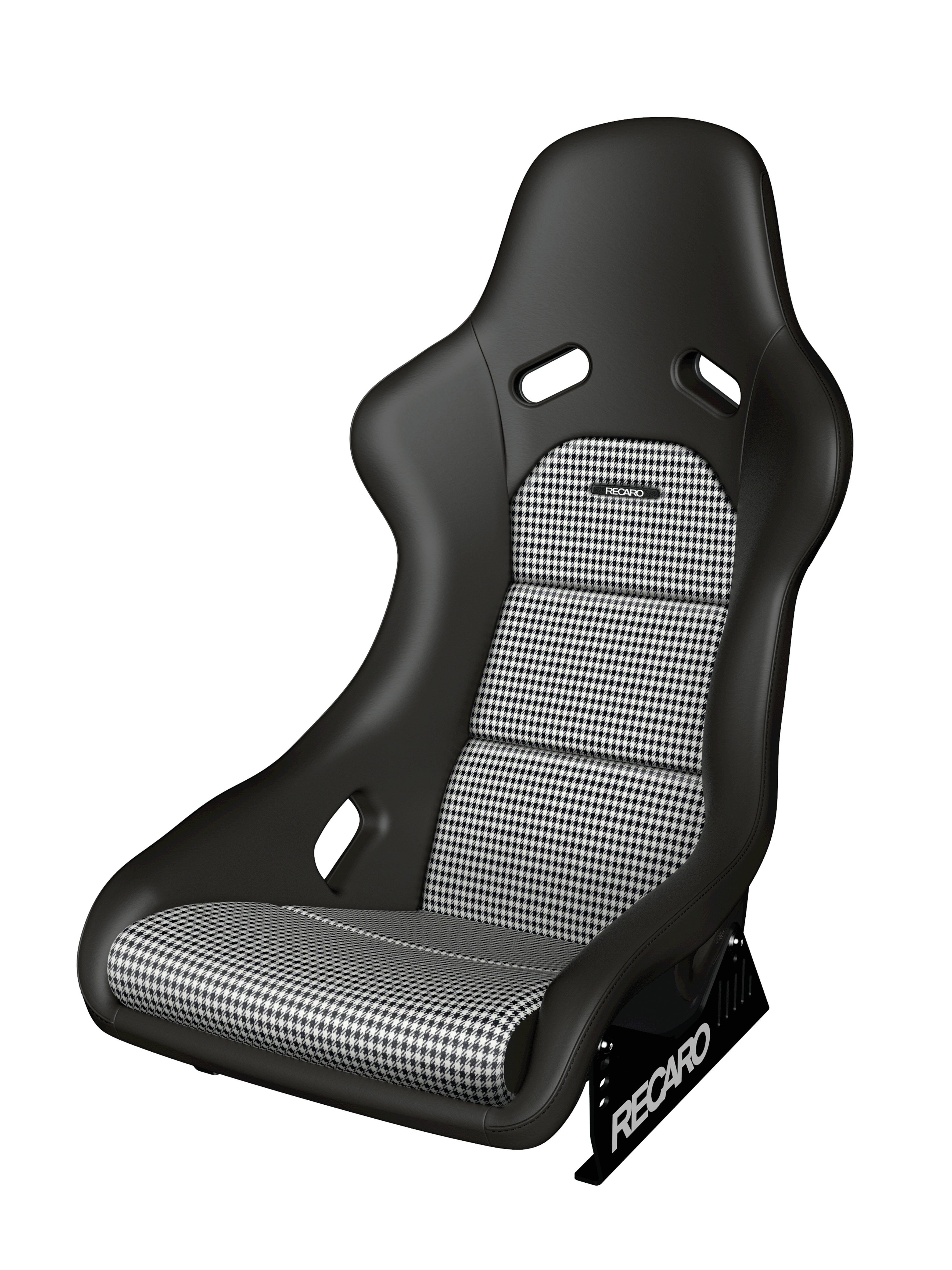 RECARO POLE POSITION CLASSIC LI/RE Leder / Stoff Pepita