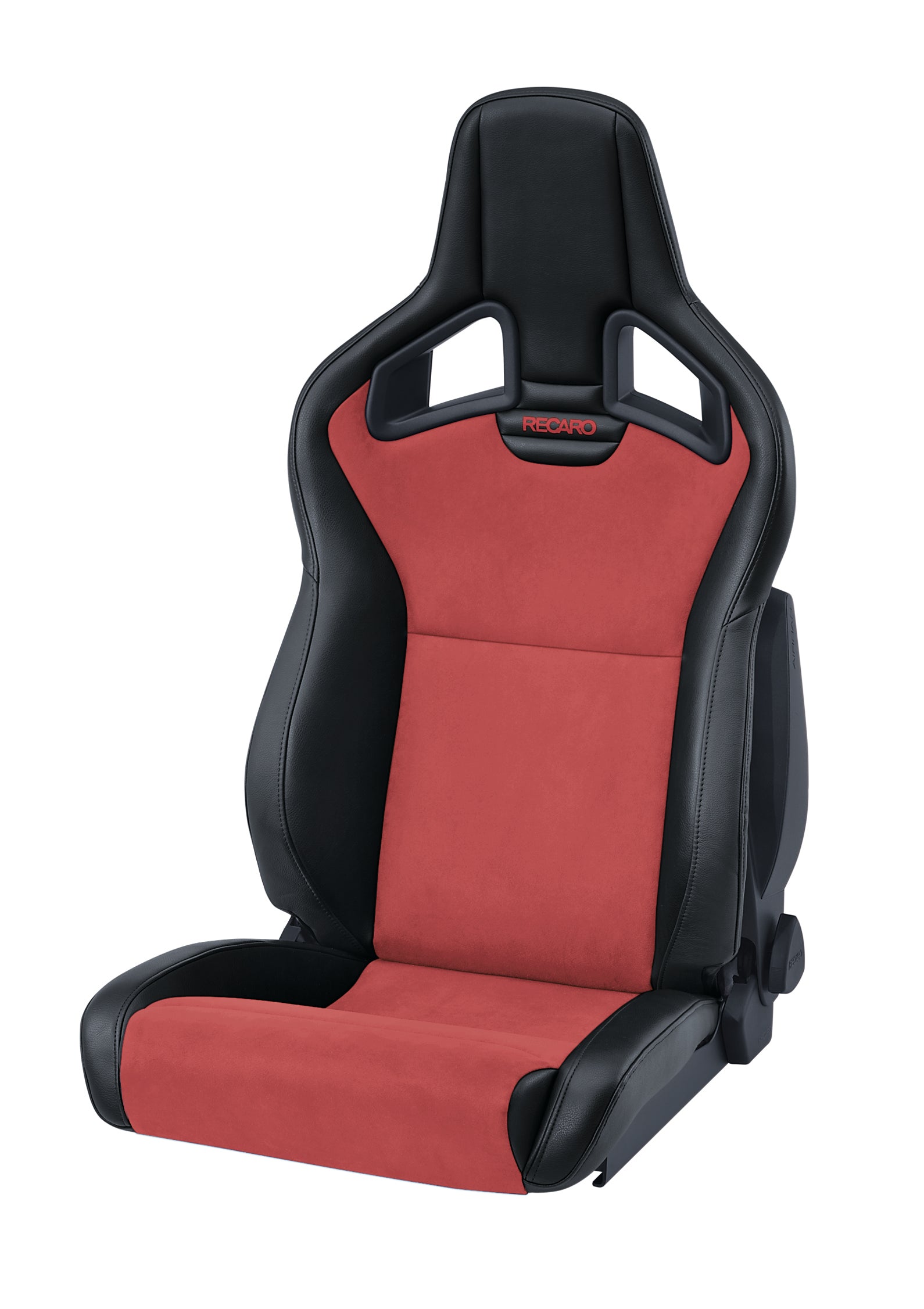 RECARO CROSS SPORTSTER CS LI/RE HZG KL schwarz / Dinamica rot inkl. Heizung