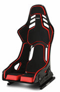 RECARO PODIUM CF Carbon L LI/RE Alcantara schwarz / Leder rot