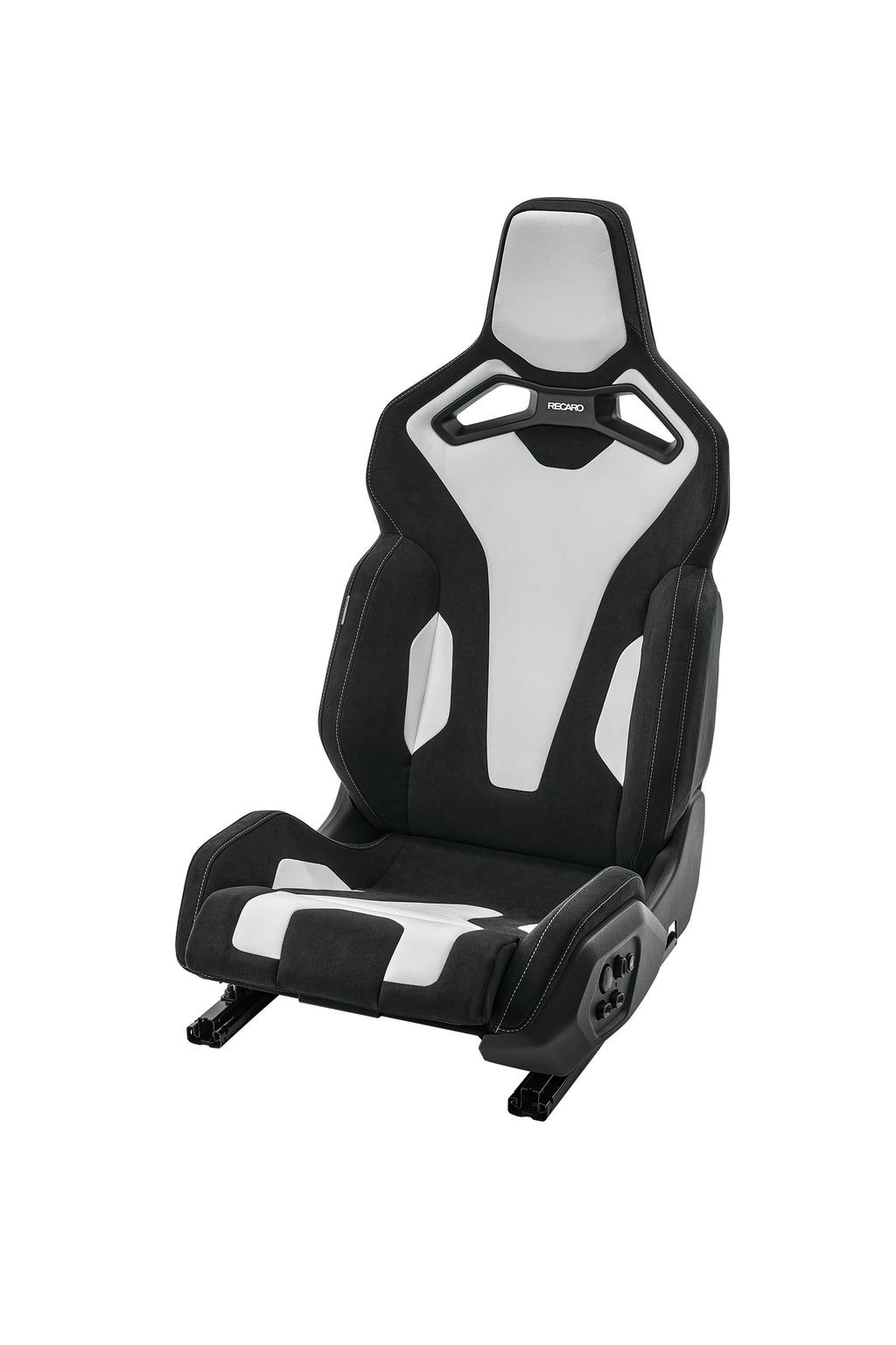 RECARO SPORT C LI/RE 3-türer Leder weiß / Dinamica schwarz