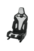 RECARO SPORT C LI/RE 3-türer Leder weiß / Dinamica schwarz